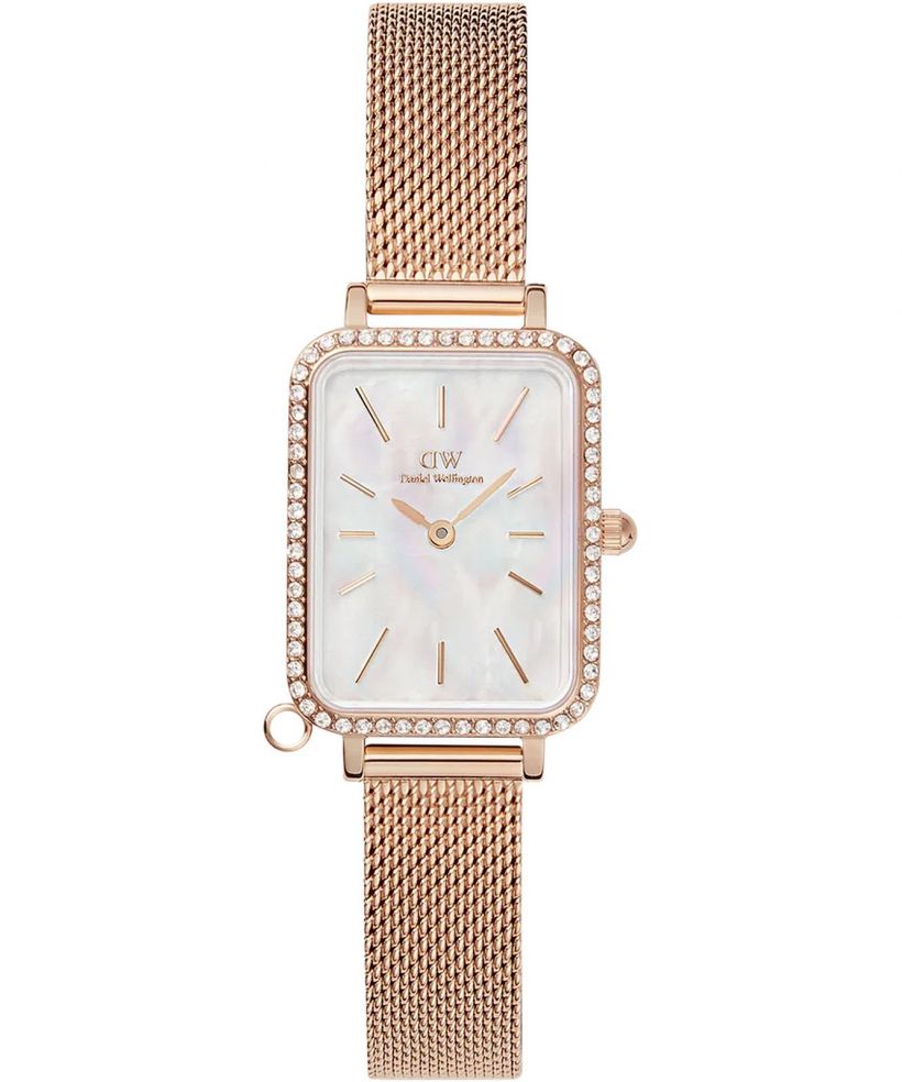 Hodinky dámske Daniel Wellington Quadro Charm Bezel 20