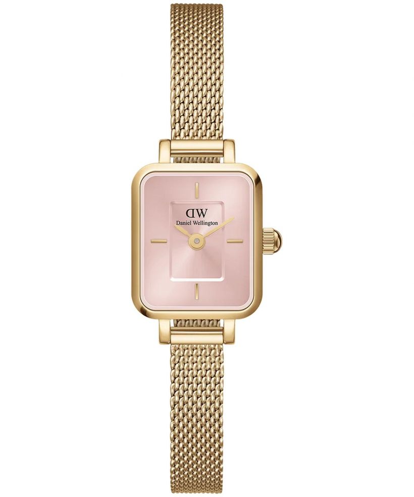 Hodinky dámske Daniel Wellington Quadro Mini Evergold Blush 15