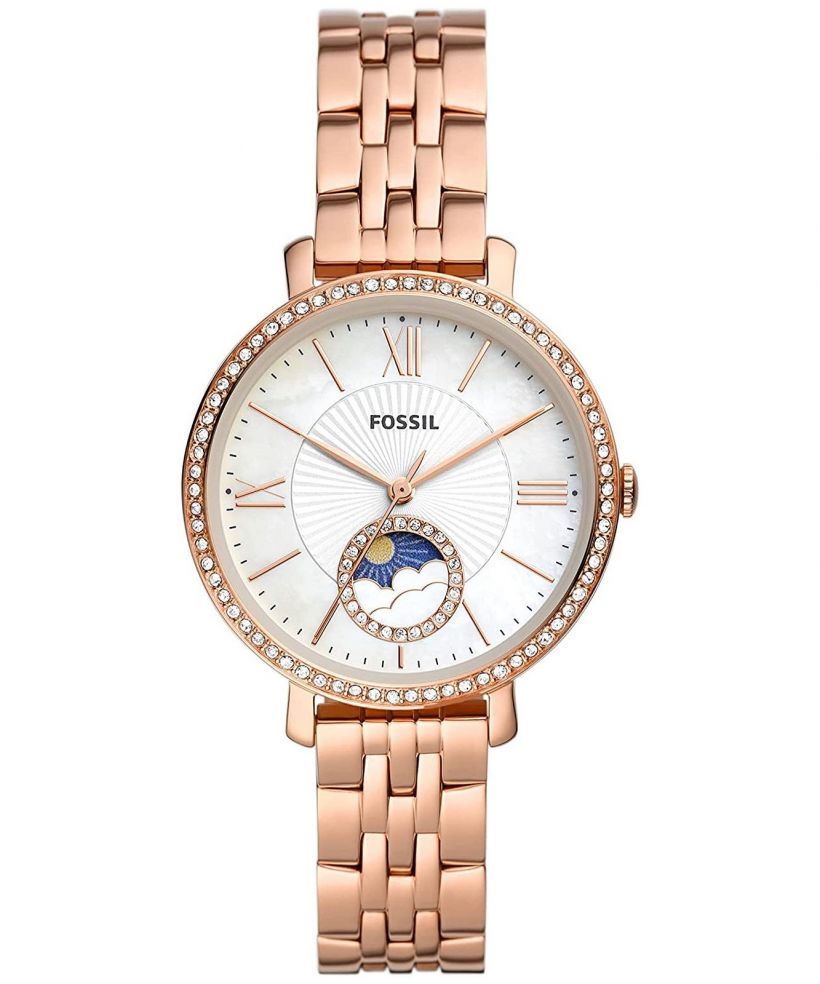 Hodinky dámske Fossil Jacqueline Sun Moon Multifunction