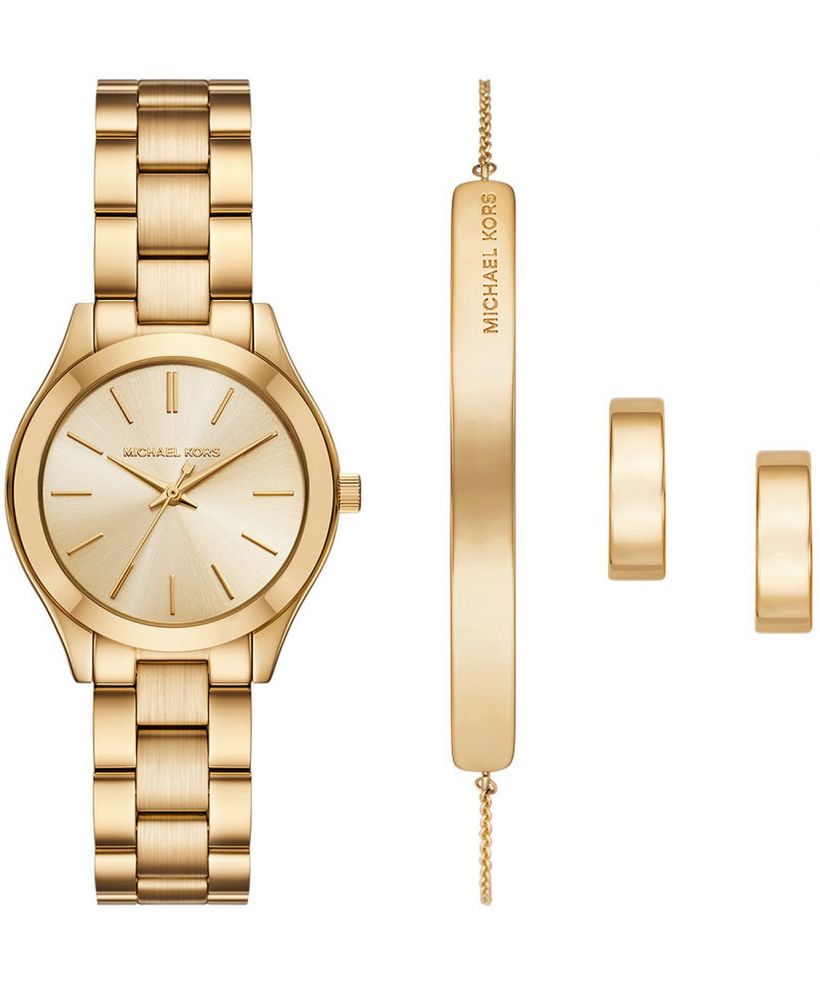 Hodinky dámske Michael Kors Slim Runway SET