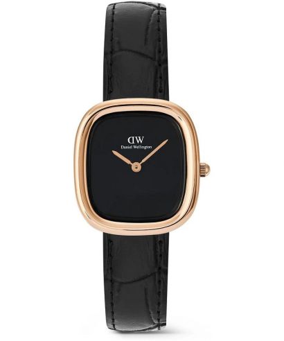Hodinky dámske Daniel Wellington Margot Reading Onyx Ceramic Rose Gold