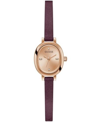Hodinky dámske Guess Ladies Red Rose Gold Tone