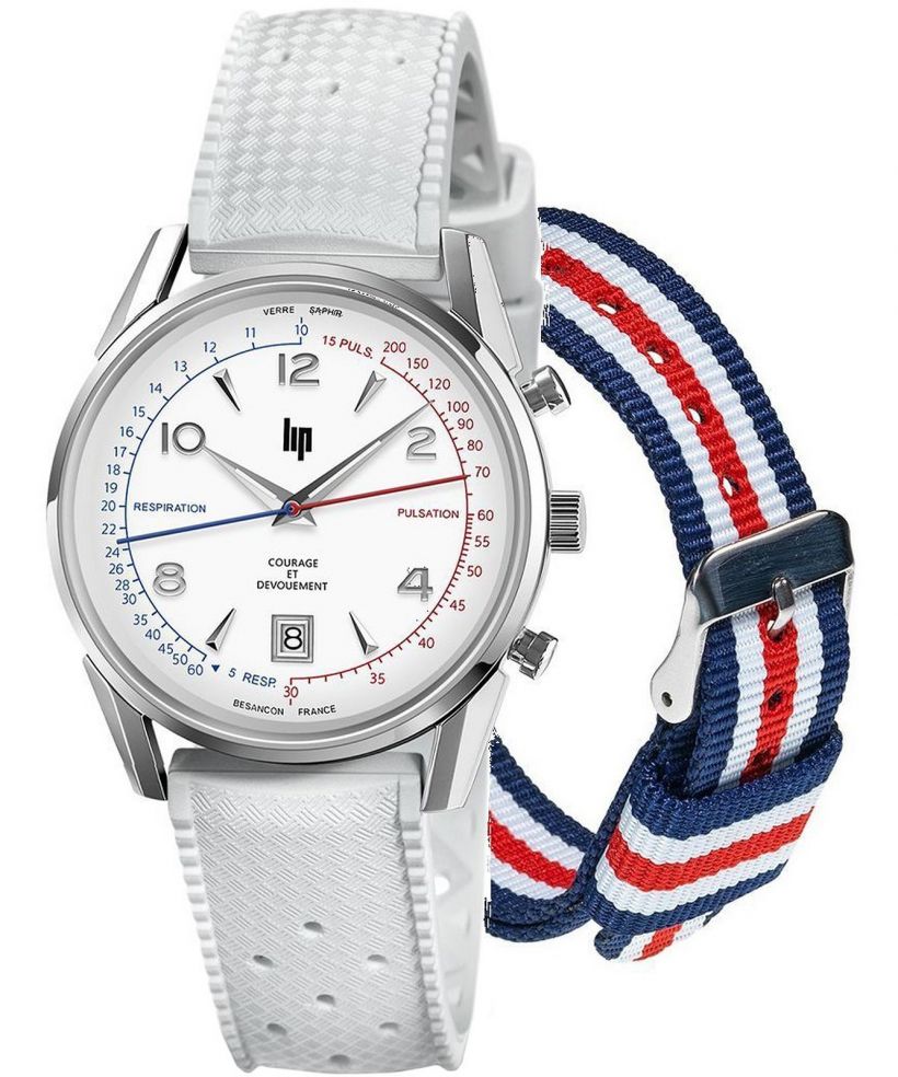 Hodinky unisex Lip Courage Sapeurs-Pompiers SET