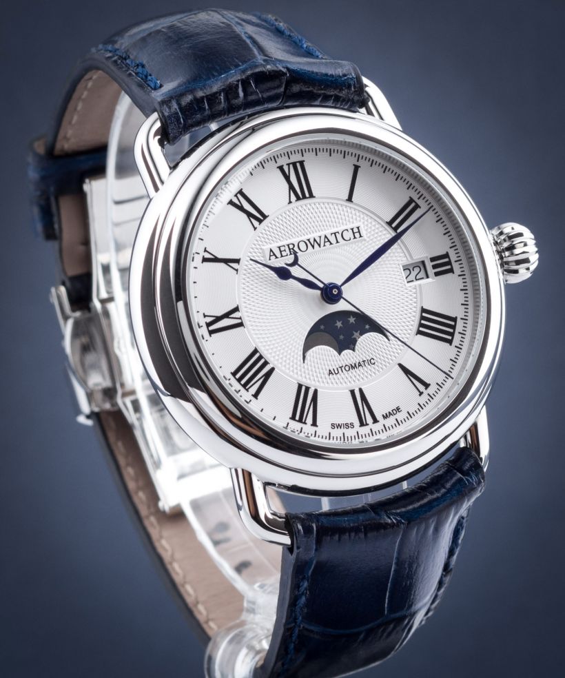 Hodinky Pánske Aerowatch 1942 Moon Phases Automatic