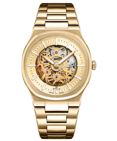 Hodinky pánske Appella Classic Skeleton Automatic