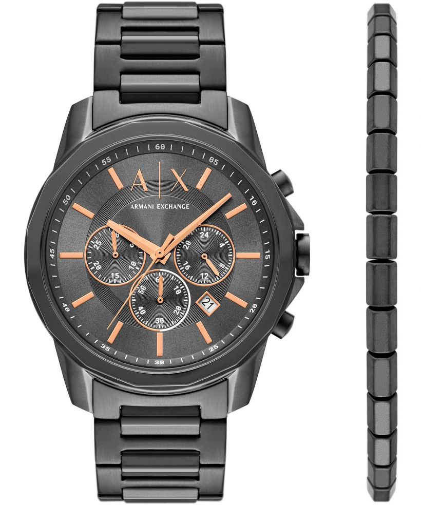 Hodinky pánske Armani Exchange Banks Chronograph SET
