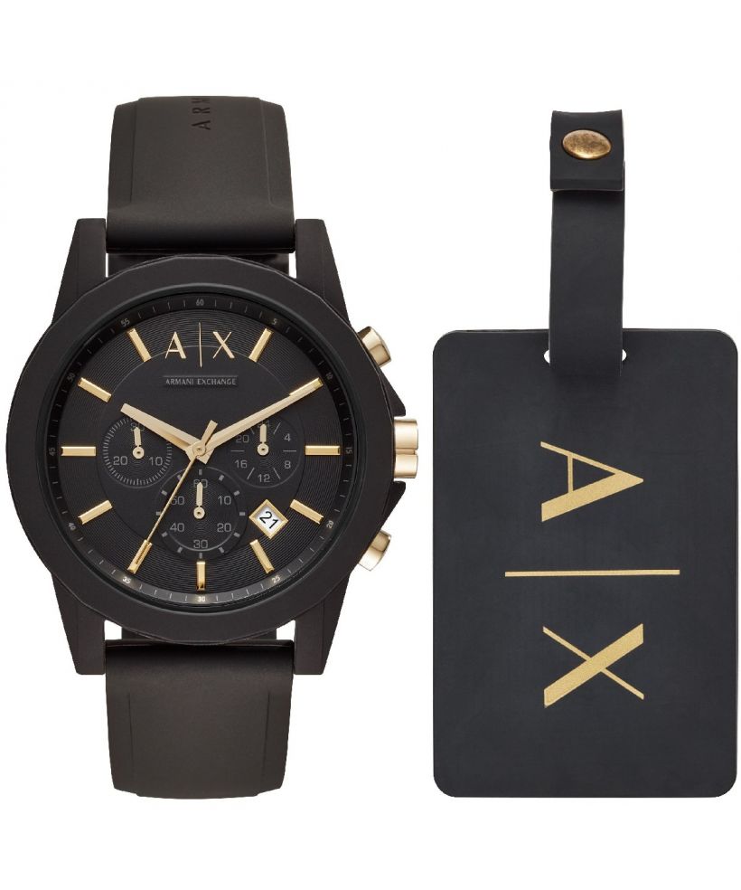 Hodinky Pánske Armani Exchange Outerbanks Chronograph Gift Set