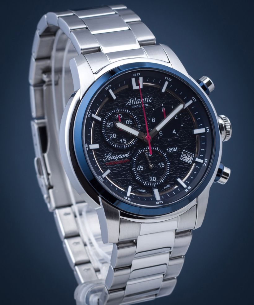 Hodinky Pánske Atlantic Seasport Chronograph