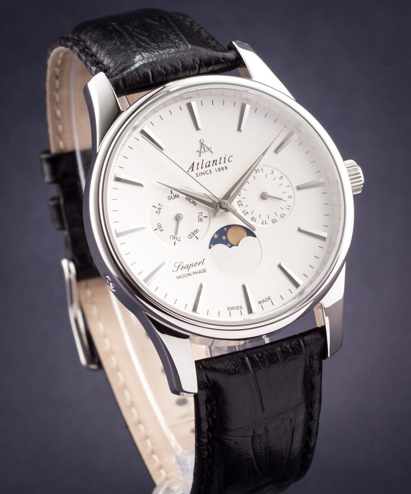 Hodinky Pánske Atlantic Seasport Moon Phase