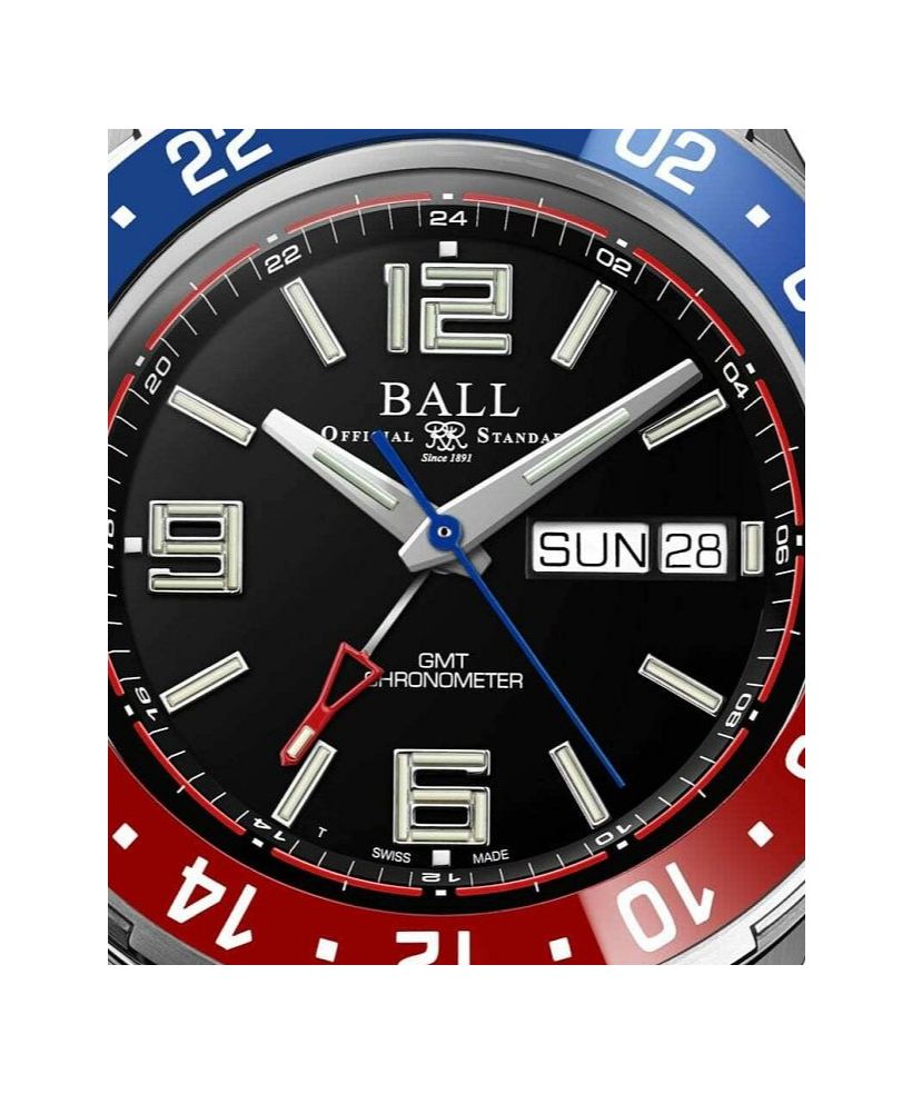 Hodinky Pánske Ball Roadmaster Marine GMT Titanium Automatic Chronometer Limited Edition