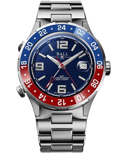 Hodinky Pánske Ball Roadmaster Pilot GMT Chronometer Limited Edition