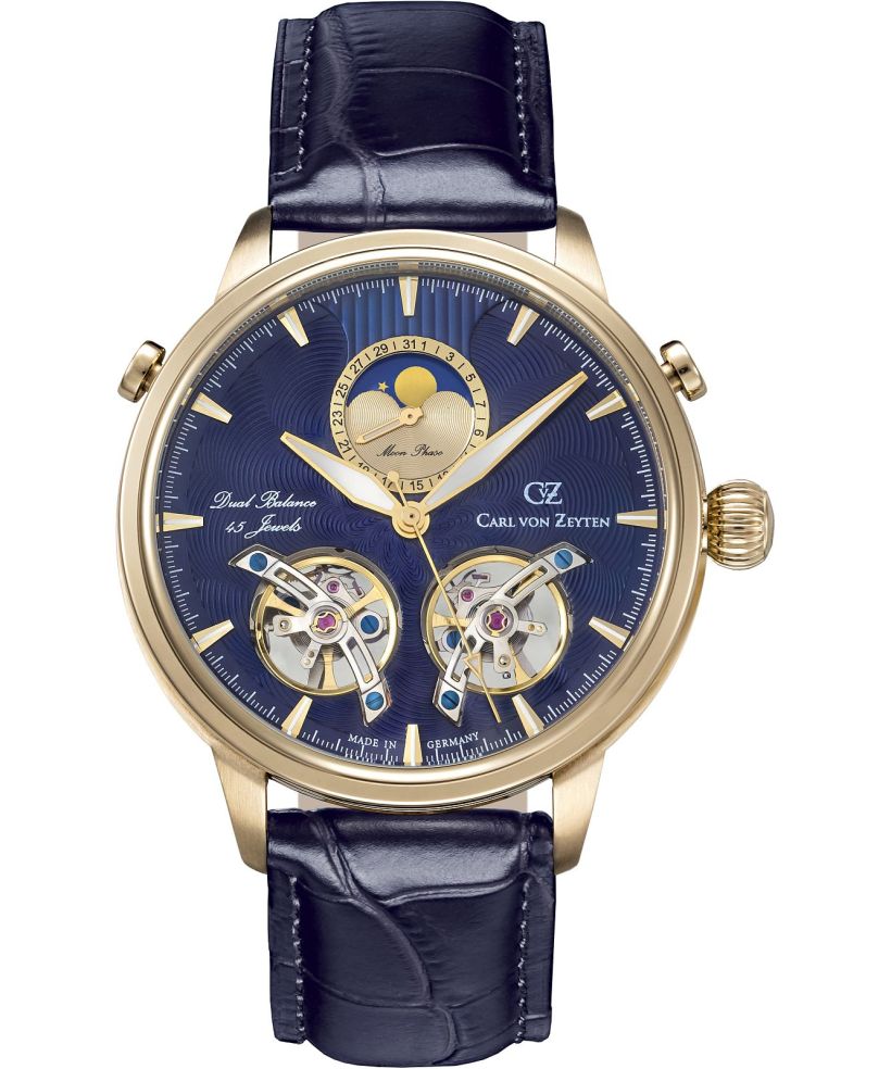 Hodinky Pánske Carl von Zeyten Durbach Twin Balance Automatic