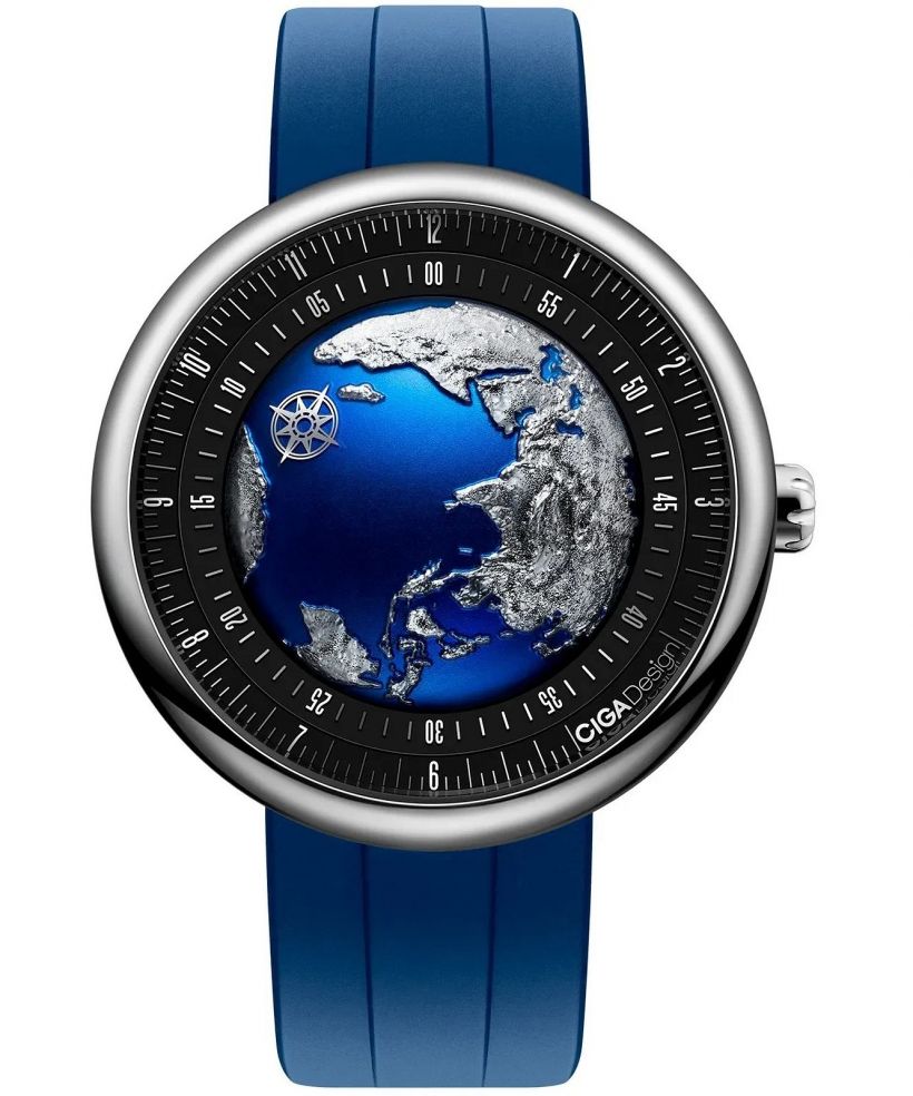 Hodinky pánske Ciga Design U Series Blue Planet II Astronomy GPHG 2021