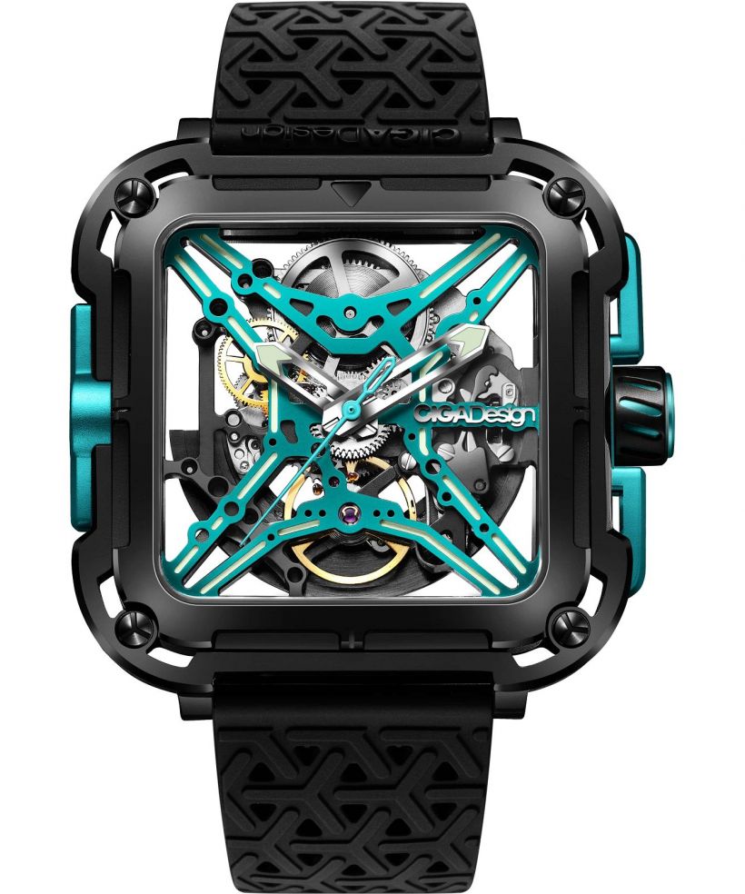 Hodinky pánske Ciga Design X Series Gorilla Modern Skeleton Ceramic Limited Edition