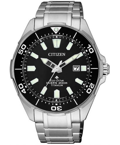 Hodinky pánske Citizen Promaster Professional Diver Titanium Eco-Drive