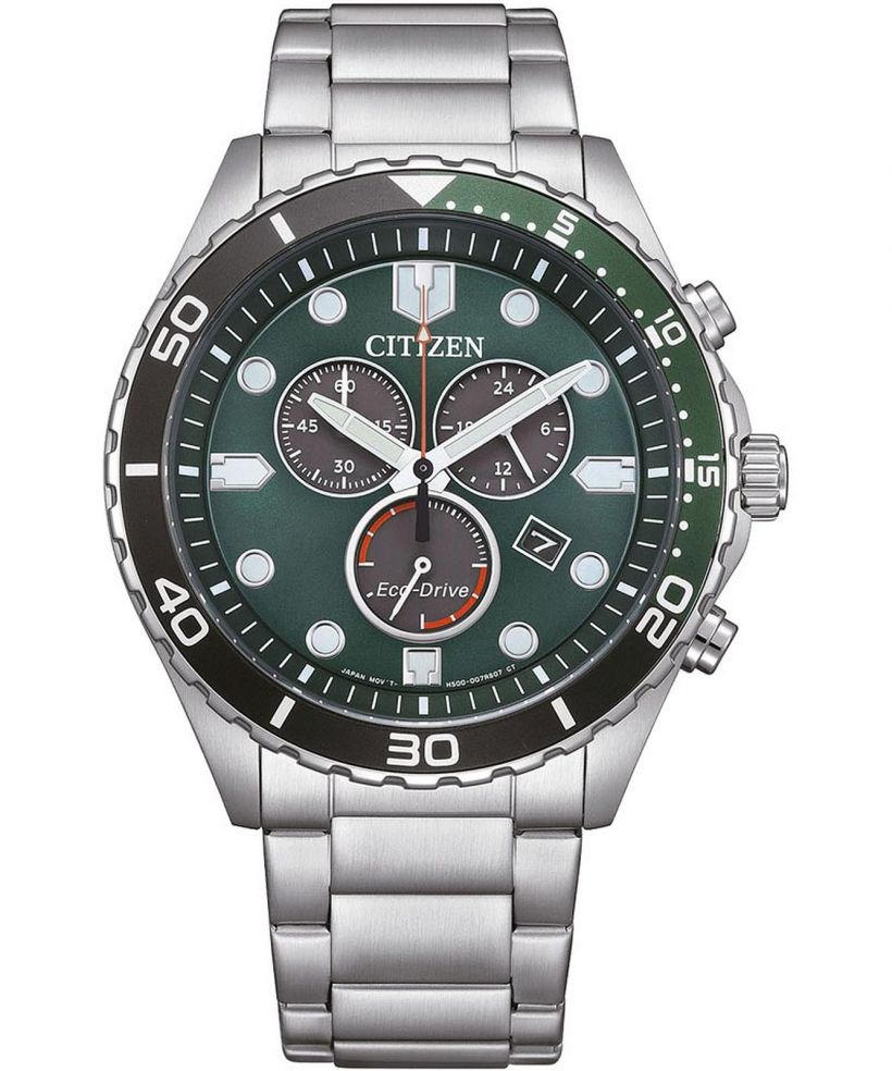 Hodinky pánske Citizen Sporty Aqua Eco-Drive Chronograph