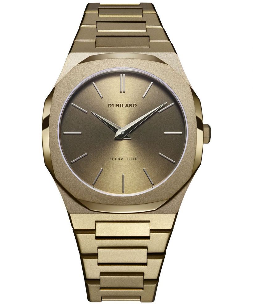 Hodinky pánske D1 Milano Dusky Green Ultra Thin Bracelet