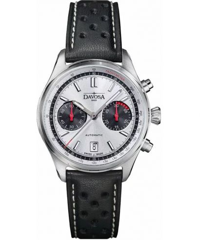 Hodinky pánske Davosa Newton Pilot Rally Automatic Chronograph Limited Edition