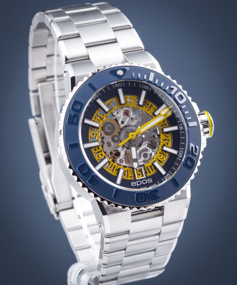 Hodinky Pánske Epos Sportive Diver Skeleton Automatic