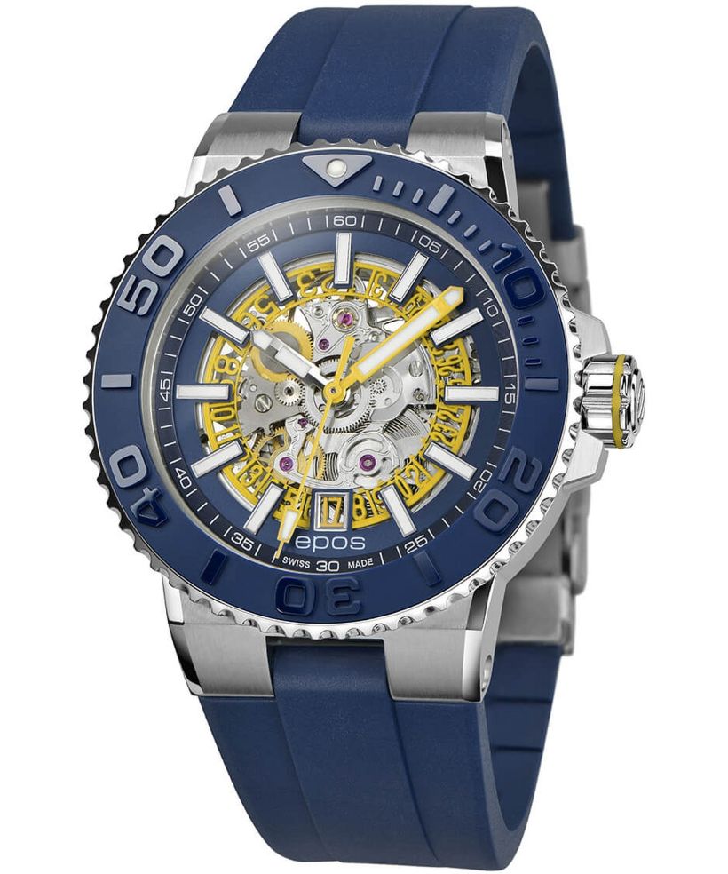 Hodinky pánske Epos Sportive Diver Skeleton Automatic