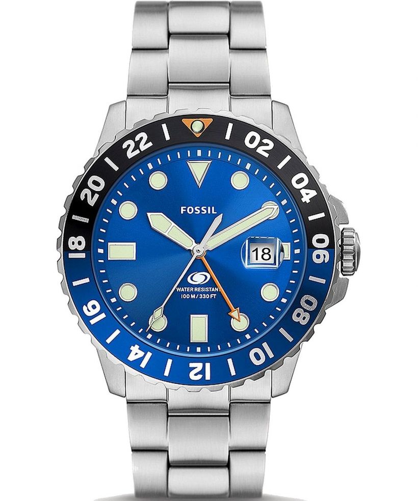 Hodinky Pánske Fossil Blue GMT