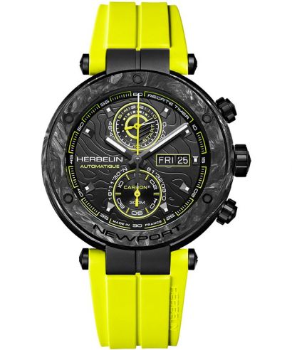 Hodinky pánske Herbelin Newport Carbon Chronograph Titanium Automatic Limited Edition