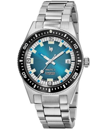 Hodinky pánske Lip Nautic 3 Automatique 7E Continent Limited Edition