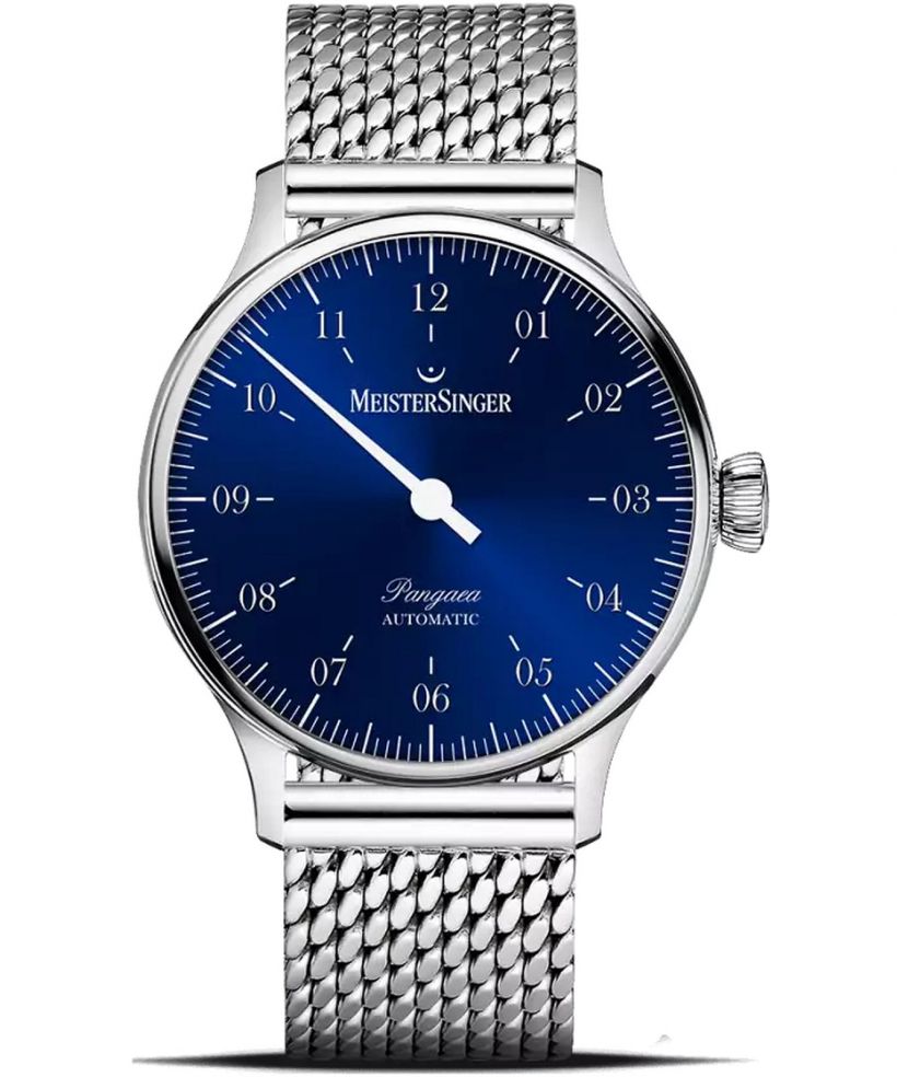 Hodinky pánske Meistersinger Pangaea Sunburst Blue Automatic