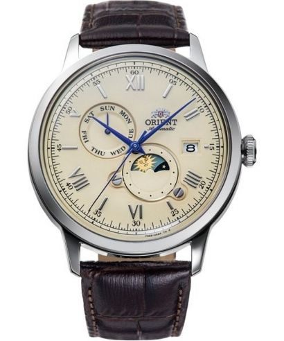 Hodinky pánske Orient Bambino Sun & Moon Automatic