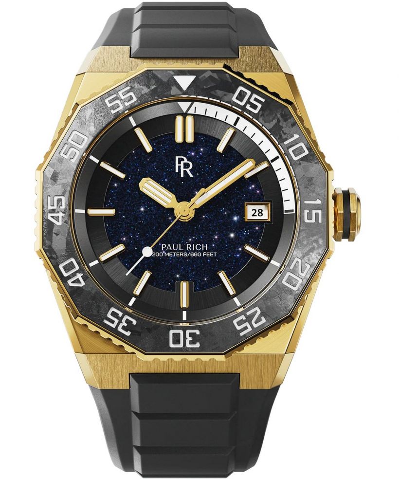 Hodinky pánske Paul Rich Aquacarbon Pro Imperial Gold Aventurine