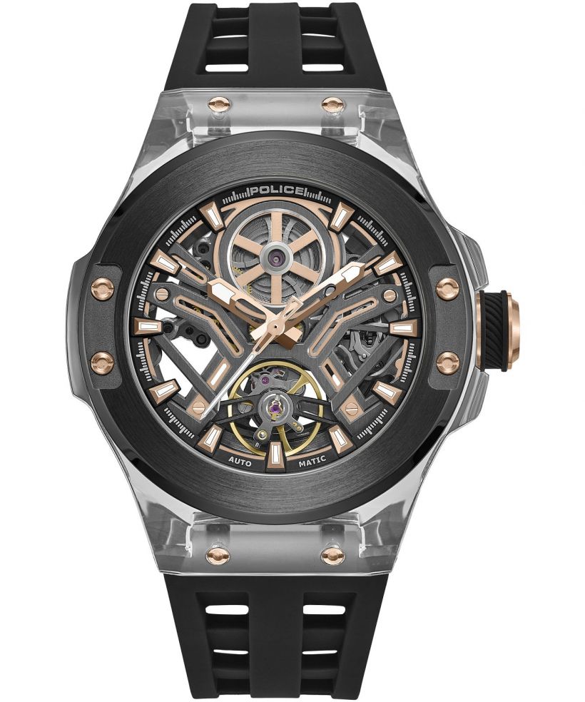 Hodinky pánske Police Cyclone Skeleton Automatic