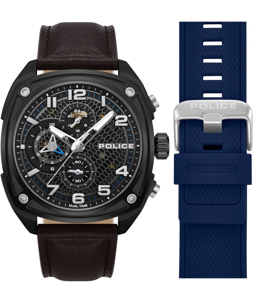 Hodinky pánske Police Portland Dual Time SET