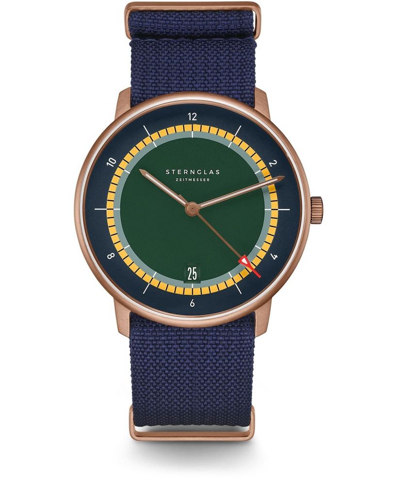 Hodinky pánske Sternglas Naos Edition Argo Bronze