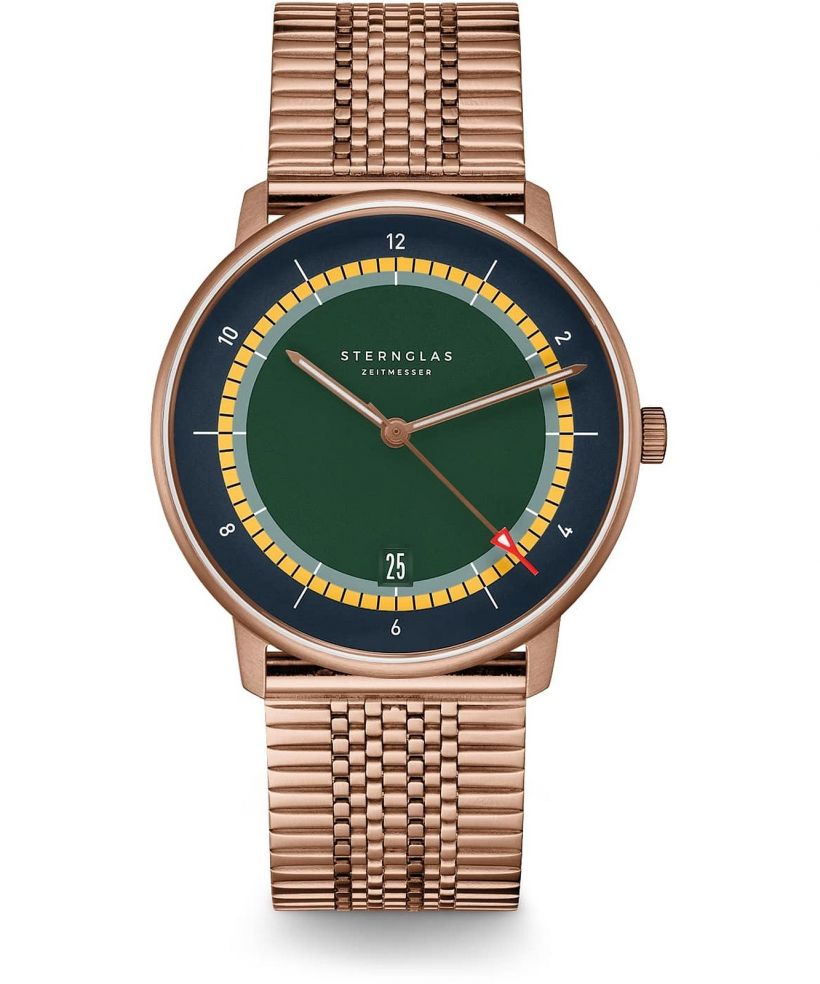 Hodinky pánske Sternglas Naos Edition Argo Bronze