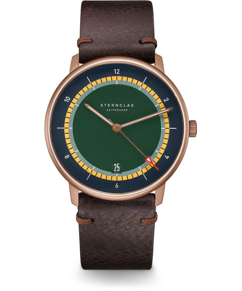 Hodinky pánske Sternglas Naos Edition Argo Bronze