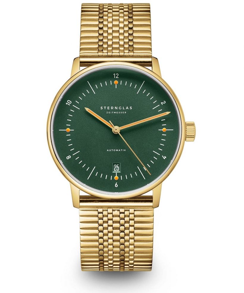 Hodinky pánske Sternglas Naos Green Gold Automatic