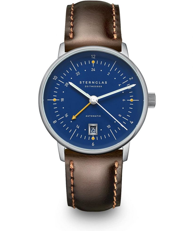 Hodinky pánske Sternglas Naos Pro GMT Automatik