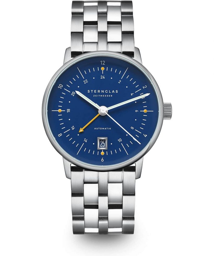 Hodinky pánske Sternglas Naos Pro GMT Automatik