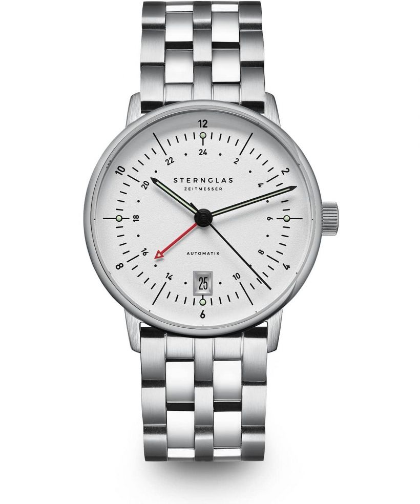 Hodinky pánske Sternglas Naos Pro GMT Automatik