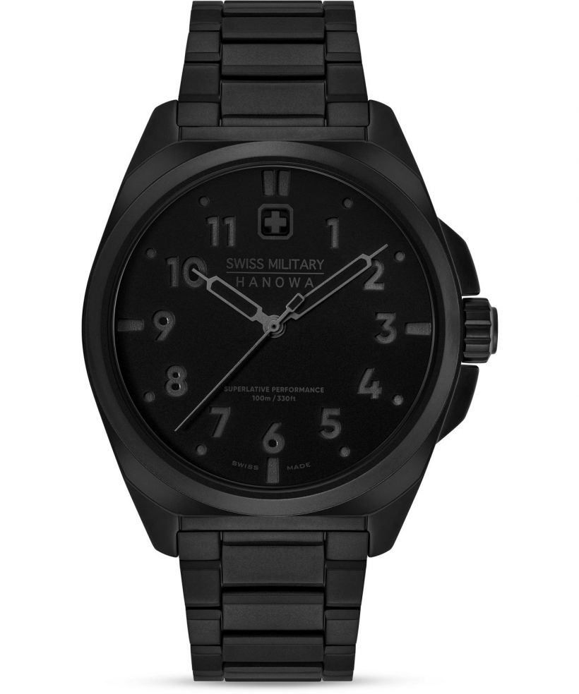 Hodinky pánske Swiss Military Hanowa Fieldmaster Stealth