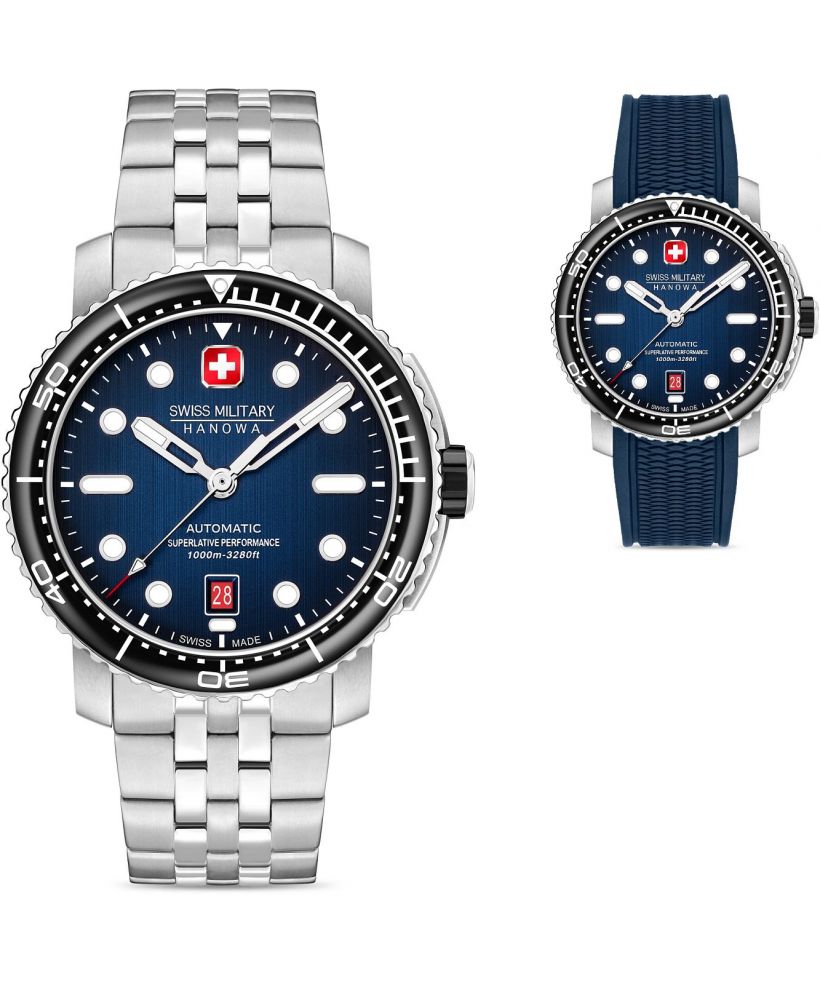 Hodinky pánske Swiss Military Hanowa Maitre Plongeur Automatic SET