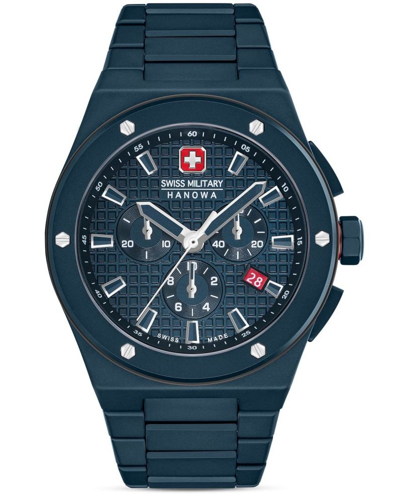 Hodinky pánske Swiss Military Hanowa Sidewinder Chronograph Ceramic