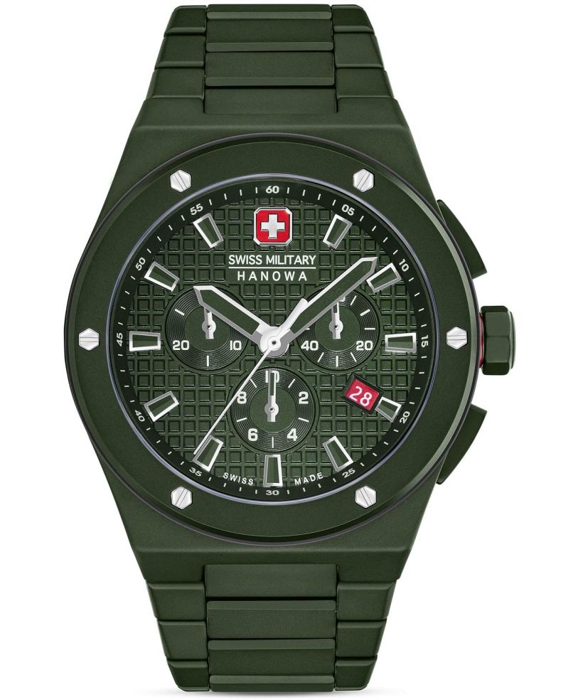 Hodinky pánske Swiss Military Hanowa Sidewinder Chronograph Ceramic