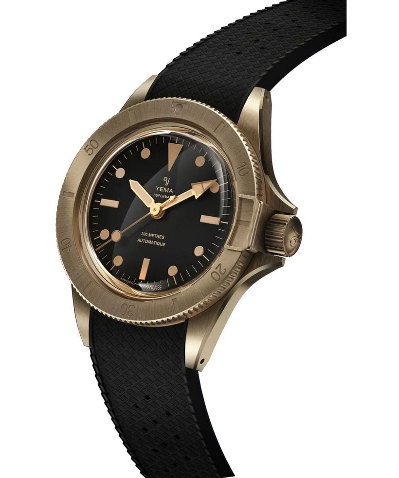 Hodinky pánske Yema Superman Bronze CMM.10 Black Limited Edition