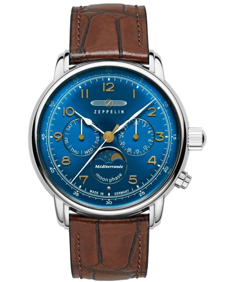 Hodinky pánske Zeppelin Mediterranee Moonphase