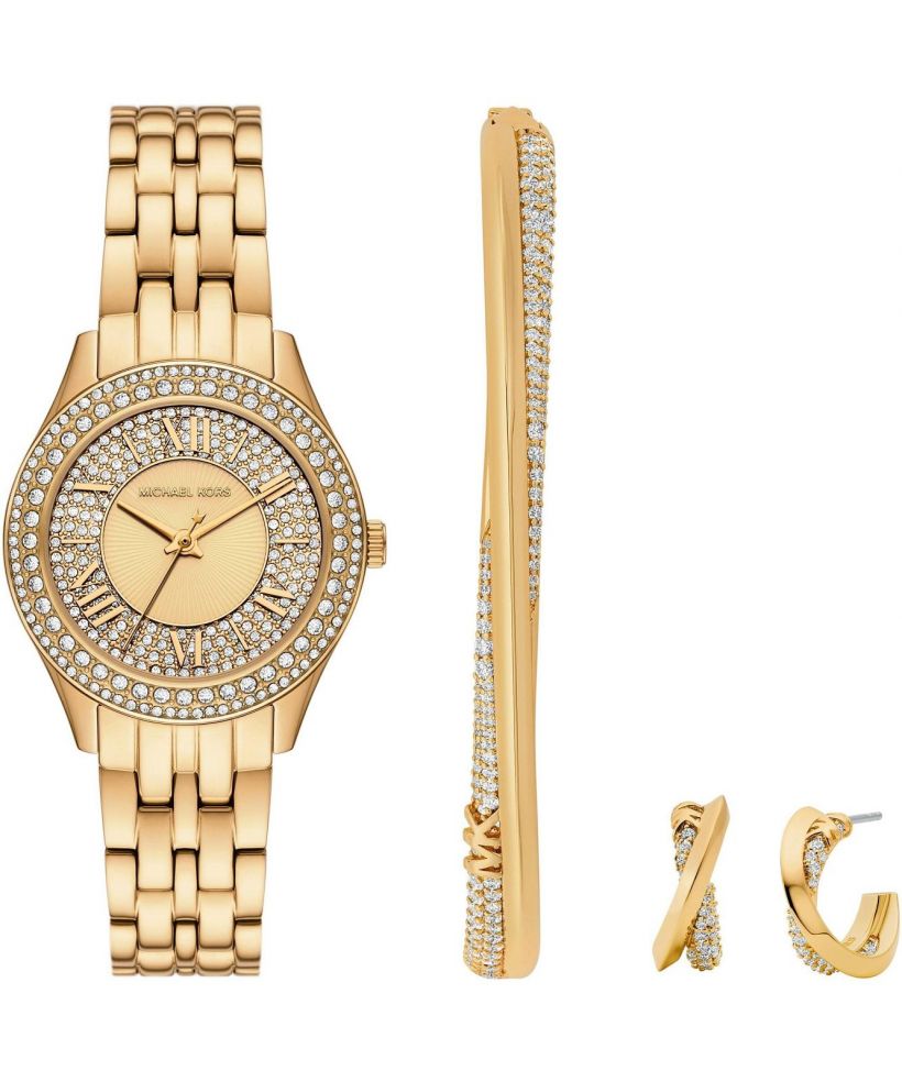 Hodinky dámske Michael Kors Mini Harlowe SET