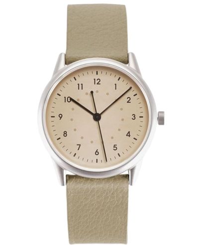 Hodinky unisex Mudita Moment NR Beige Automatic