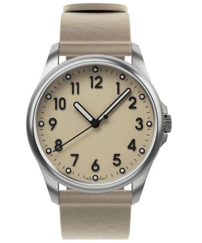 Hodinky unisex Mudita Radiant Sand Beige Automatic