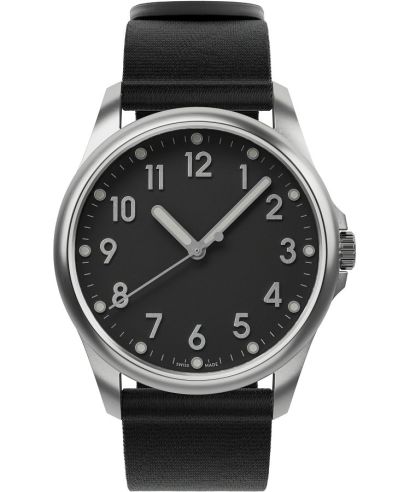 Hodinky unisex Mudita Radiant Charcoal Black Automatic