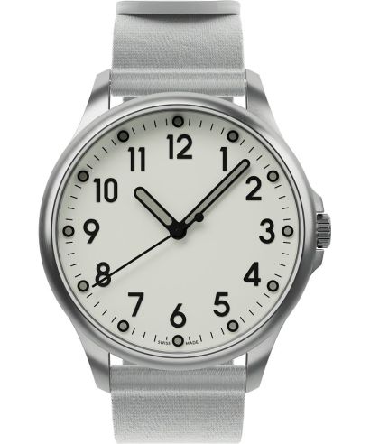 Hodinky unisex Mudita Radiant Pebble Gray Automatic